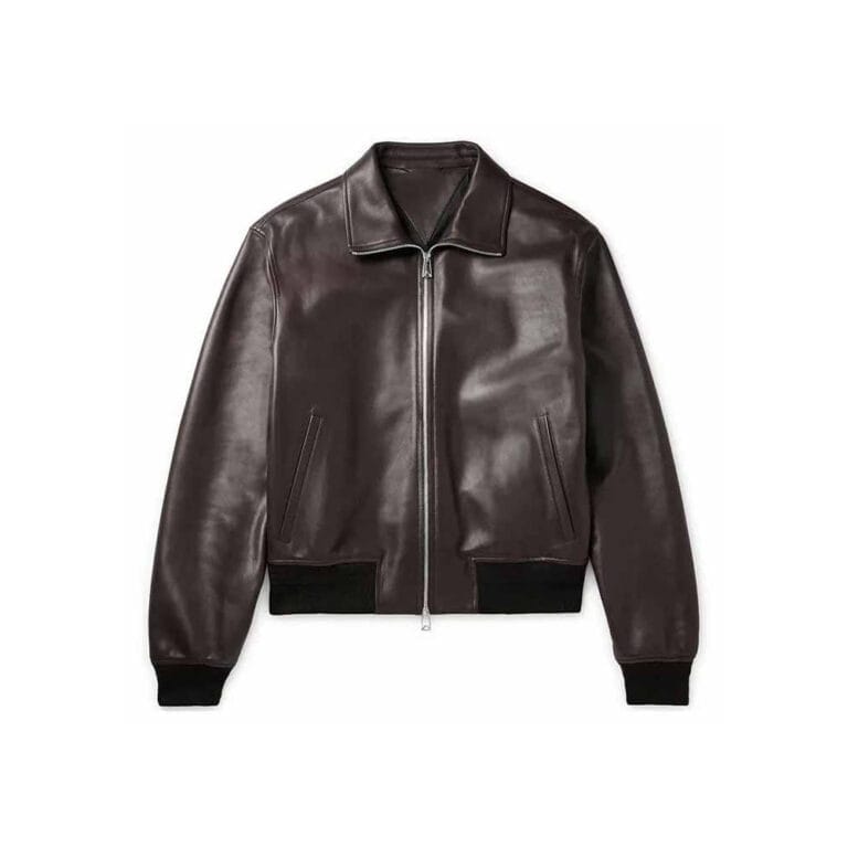 Oversized Leather Jacket